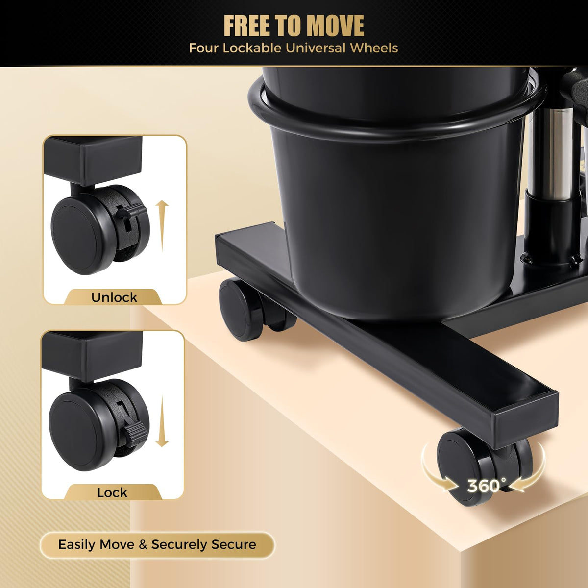 Portable Shampoo Bowl with Electric Pump Adjustable Height 2.64Gal C530828