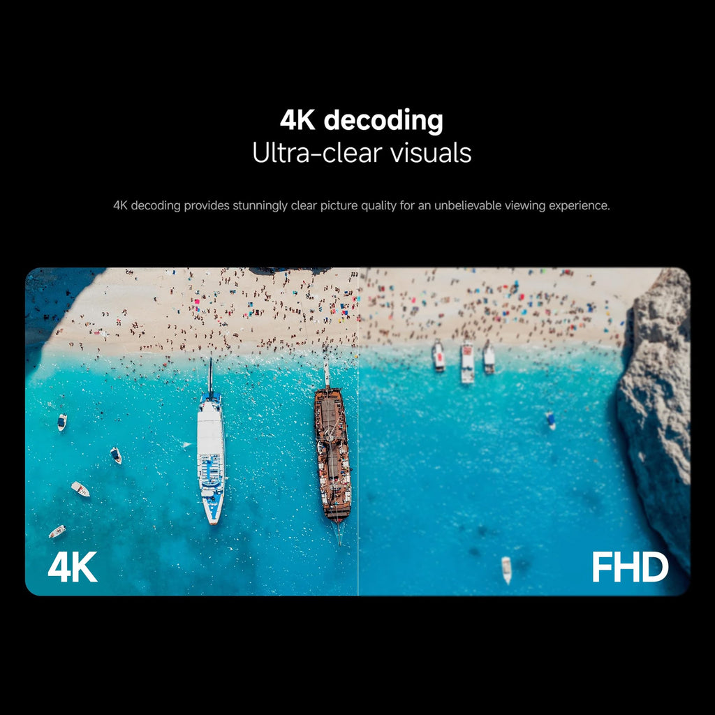 4K Streaming Media Player with Voice Remote Control R8688
