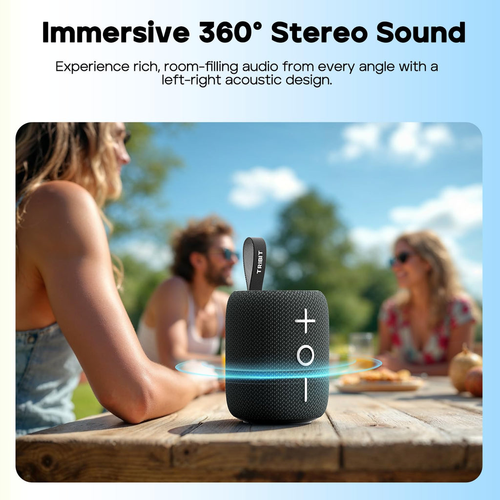 Portable Bluetooth Speaker 12W Black F6604