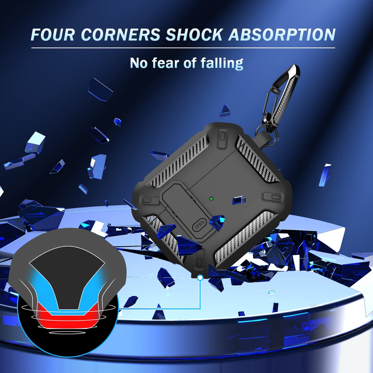 Black AirPods 3rd Generation Case O426