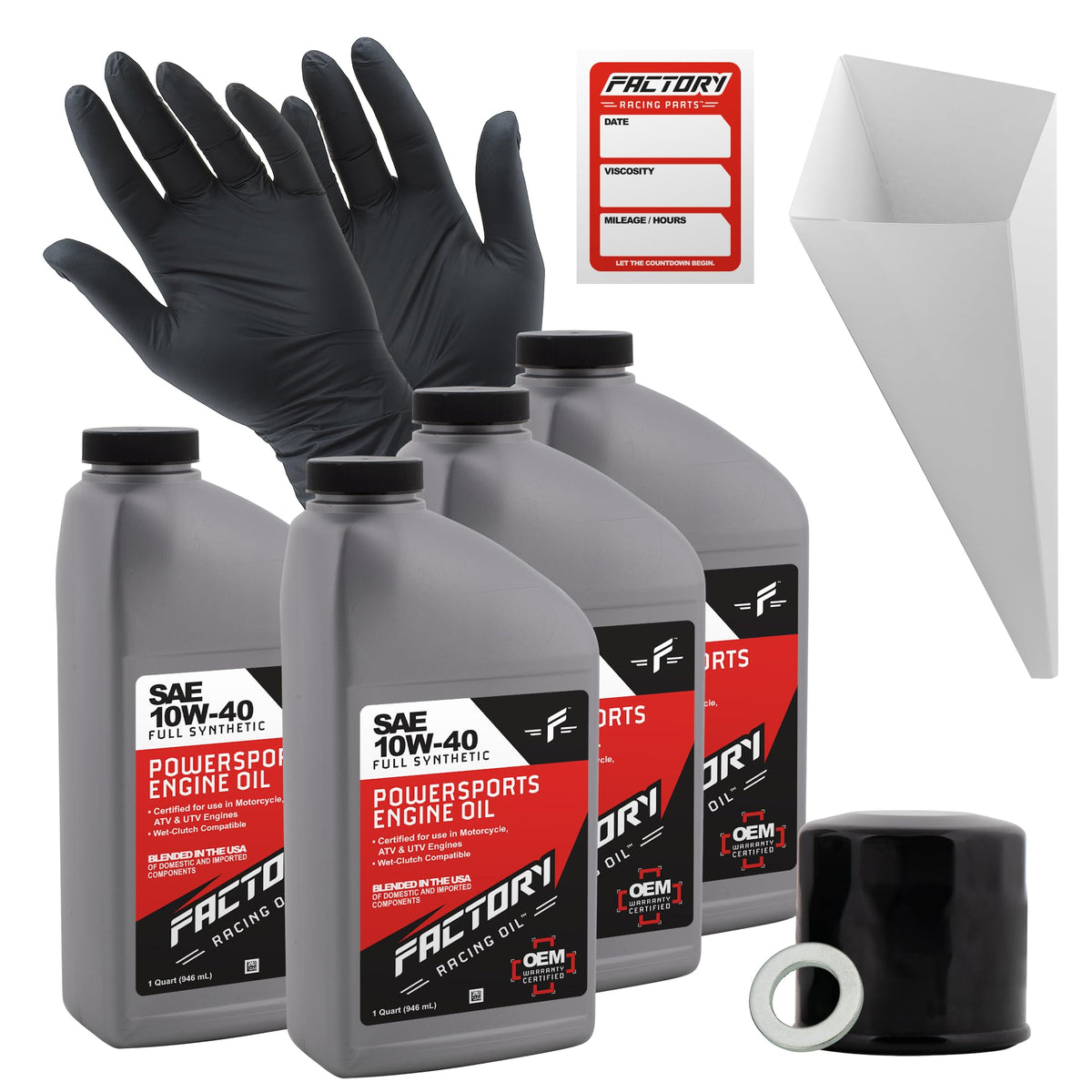 10W40 Oil Change Kit V996376