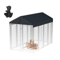 8x4 ft Black Dog Kennel Cover H622612