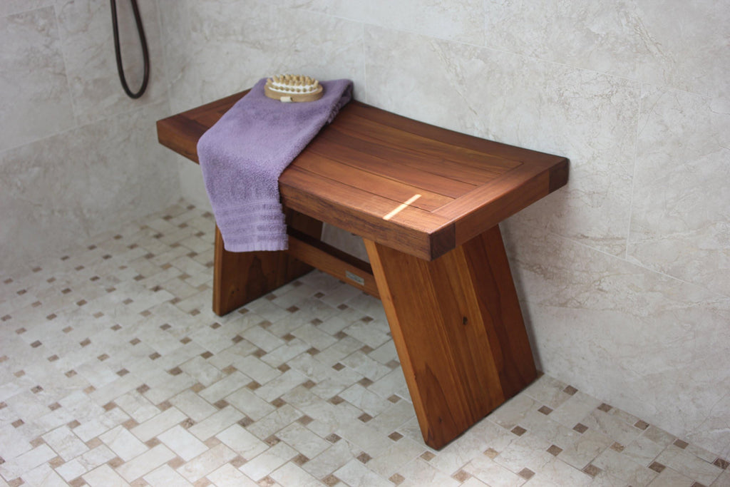 30" Teak Shower Bench X8238