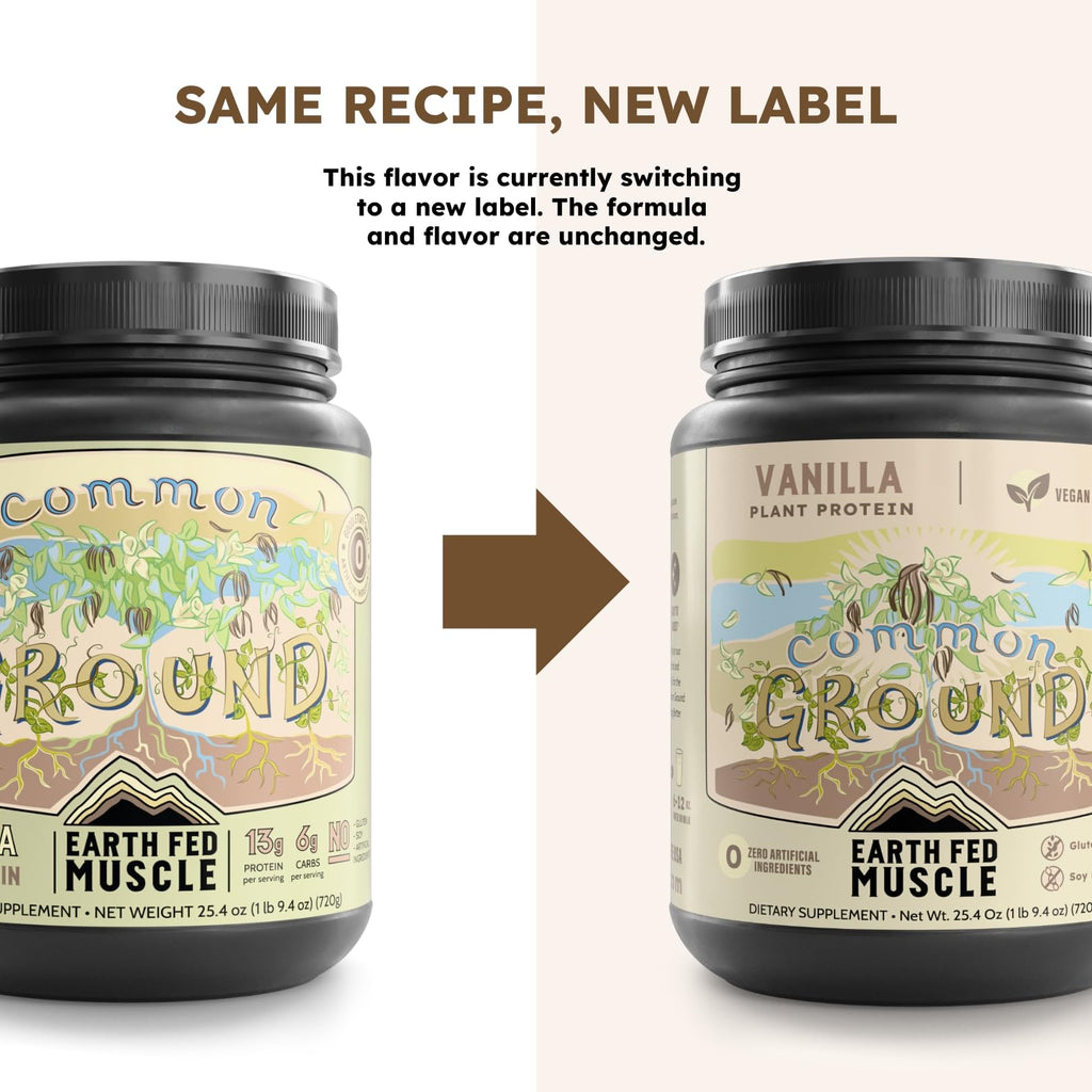Organic Plant Protein Powder Vanilla 1.74 lb L6010