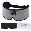 Wireless 3D Eye Mask Sleep Headphones Grey D9753