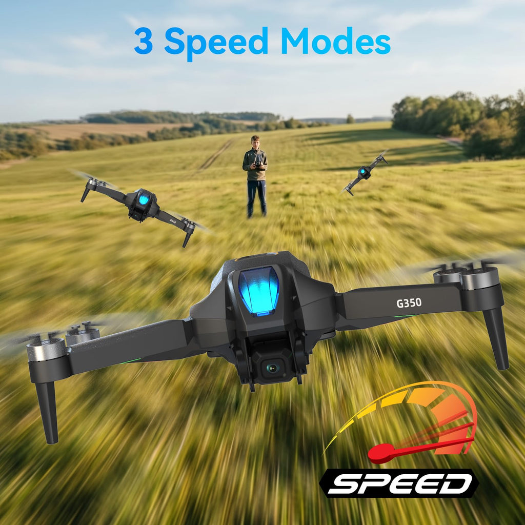 Drone with Camera 4.5" LCD Screen Foldable RC Quadcopter G75269