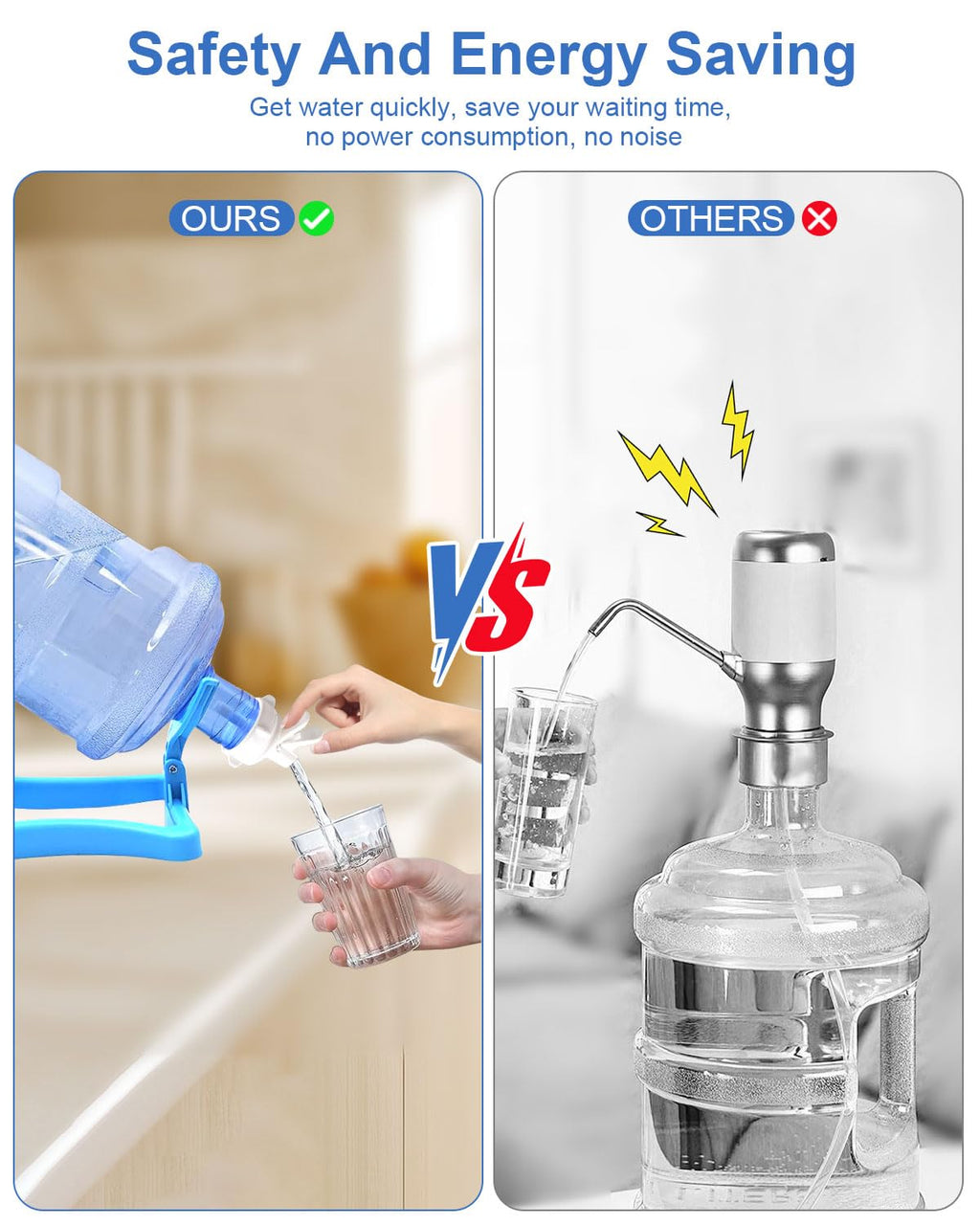 Folding Water Jug Holder with 2 Valves R13609