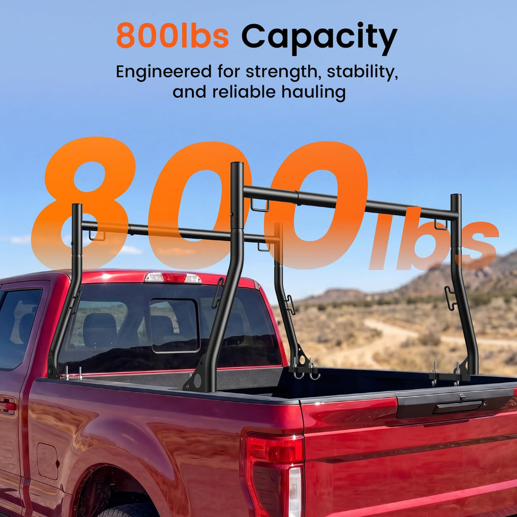 Truck Bed Ladder Racks, 800 lbs Capacity H51664
