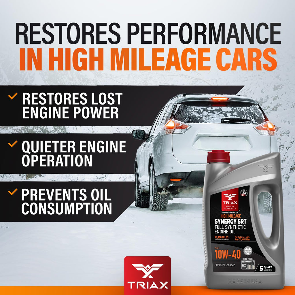 10W-40 Full Synthetic Engine Oil 5 Quart S911