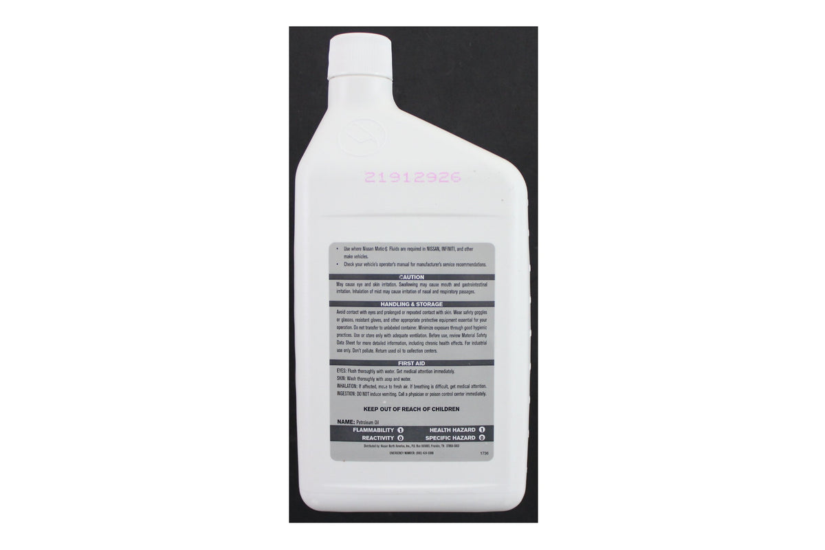 Automatic Transmission Fluid 1 Quart K926754