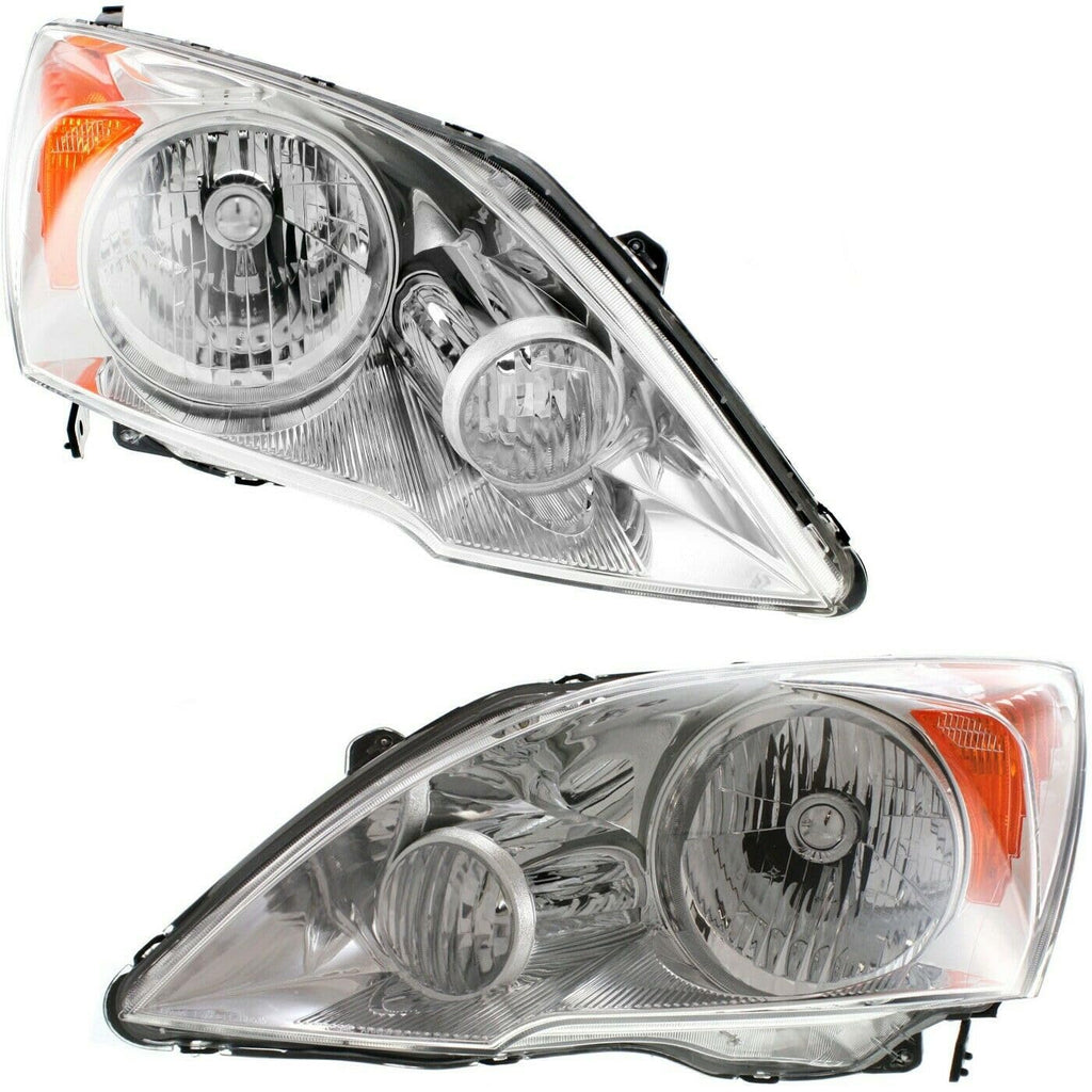 Headlight Left Right Clear Lens U8866