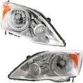 Headlight Left Right Clear Lens U8866