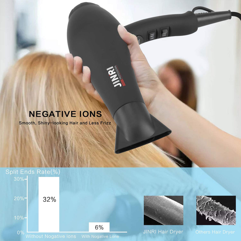 1875W Low Noise Ionic Hair Dryer D40139