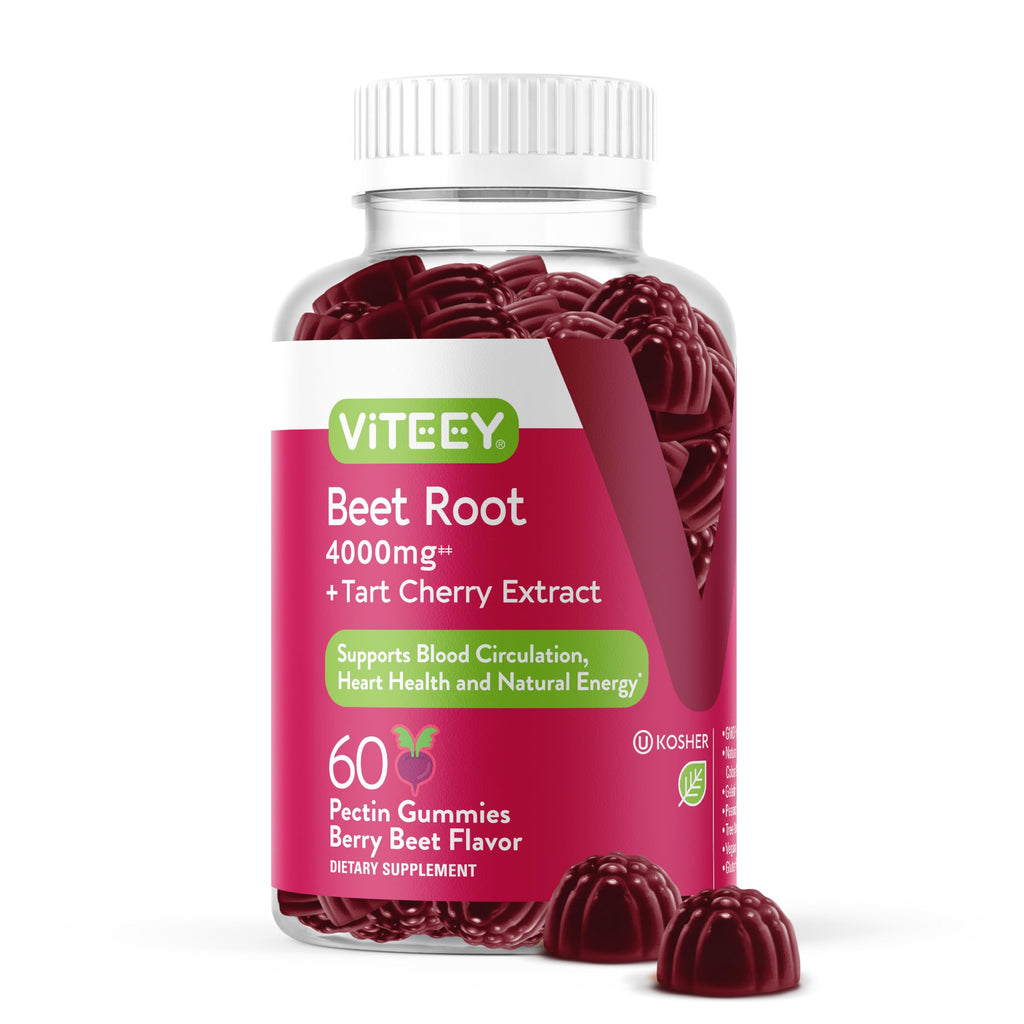 Beet Root Gummies 4000mg & Tart Cherry T528011