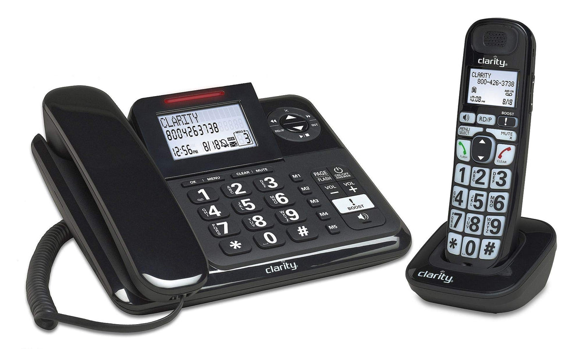 Black Cord/Cordless Combo Phone Z602291