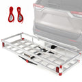 Aluminum Hitch Mount Cargo Carrier with 9" Side Rails, 500 lbs Capacity B996