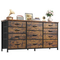 47.2"W Long Dresser with 11 Fabric Drawers C500613