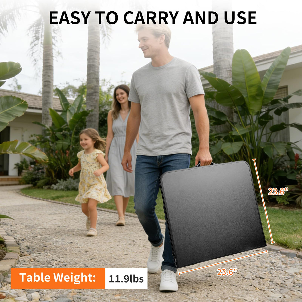 Folding Aluminum Camping Table X81245