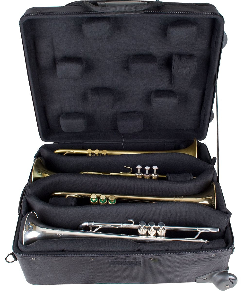 Black Trumpet Case with Wheels N680943