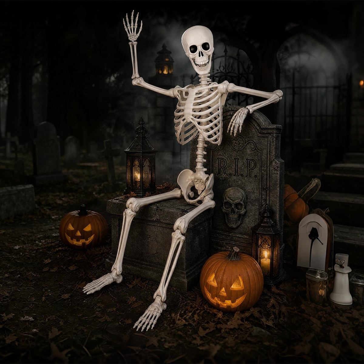 Poseable Life Size Skeleton S99548