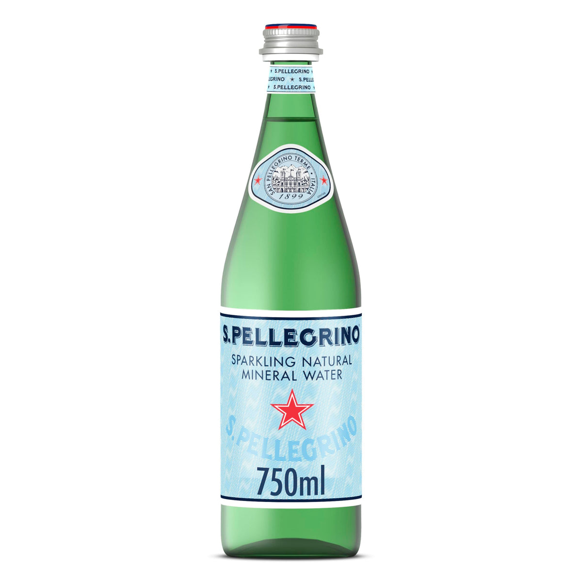 Sparkling Natural Mineral Water 25.3 Fl Oz Glass V357049