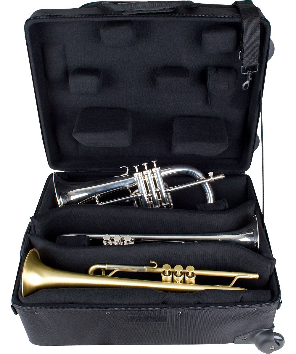 Black Trumpet Case with Wheels N680943
