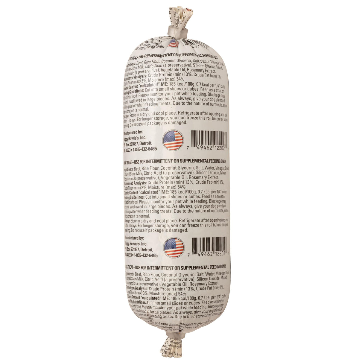 Beef Soft Meat Roll Treat 12 Oz (Pack of 4) G4672