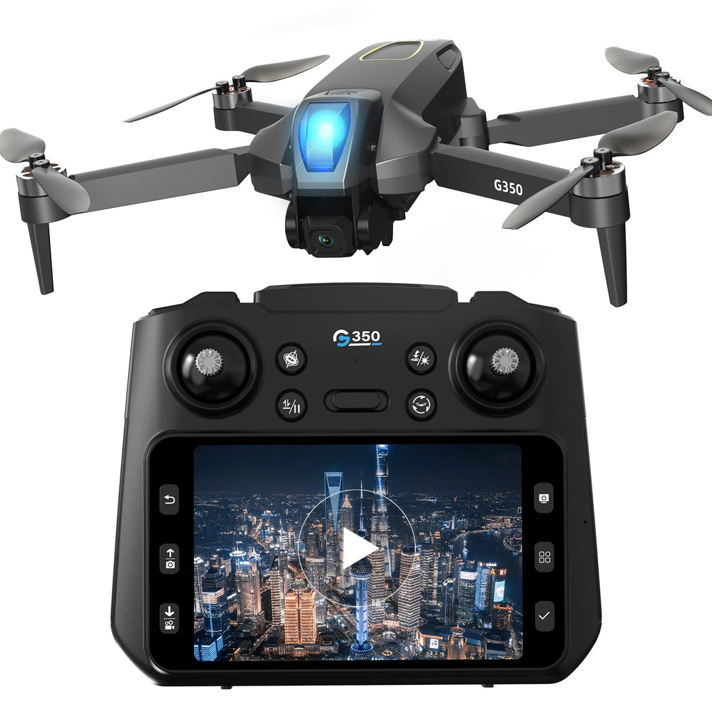 Drone with Camera 4.5" LCD Screen Foldable RC Quadcopter G75269
