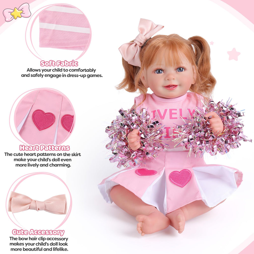 4 Pcs Reborn Baby Doll Clothes Set R37758