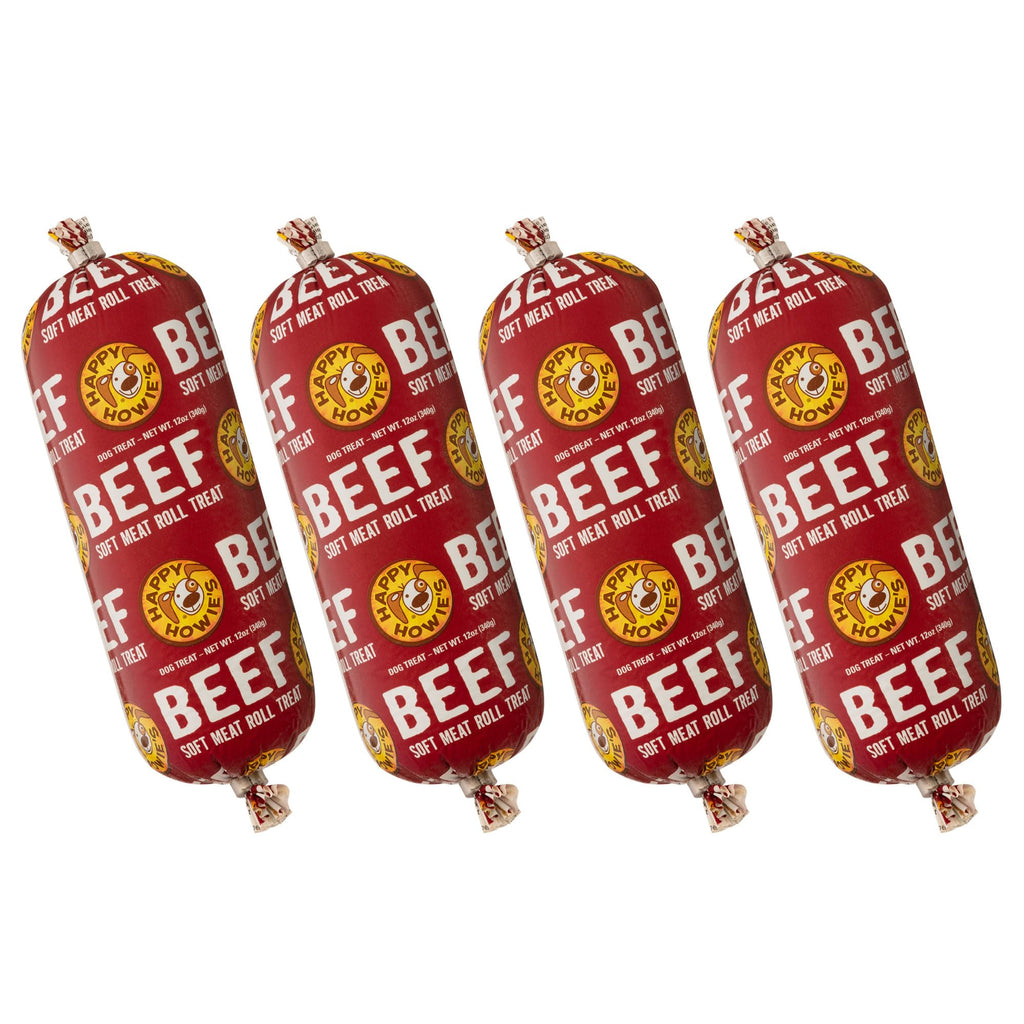 Beef Soft Meat Roll Treat 12 Oz (Pack of 4) G4672