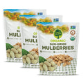 Organic Dried White Mulberries 15 OZ K811