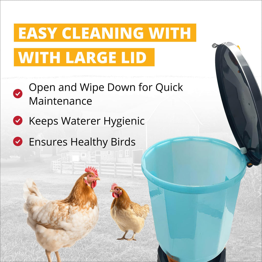 12 Gallon Poultry Waterer N16724
