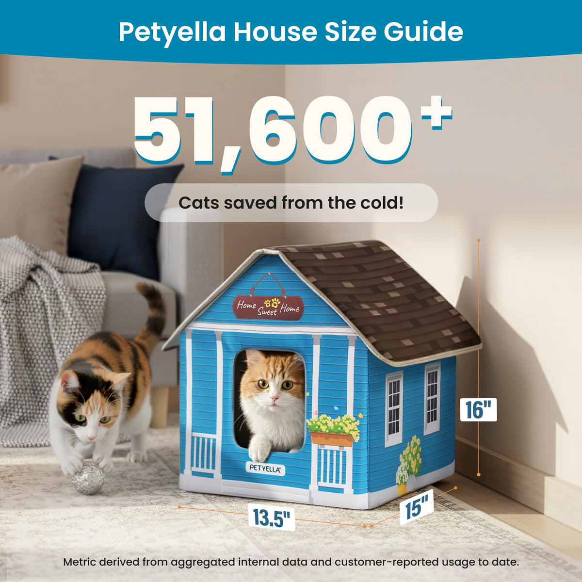 Heated Cat House N46820