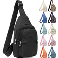 Small Black Sling Crossbody Bag B3405