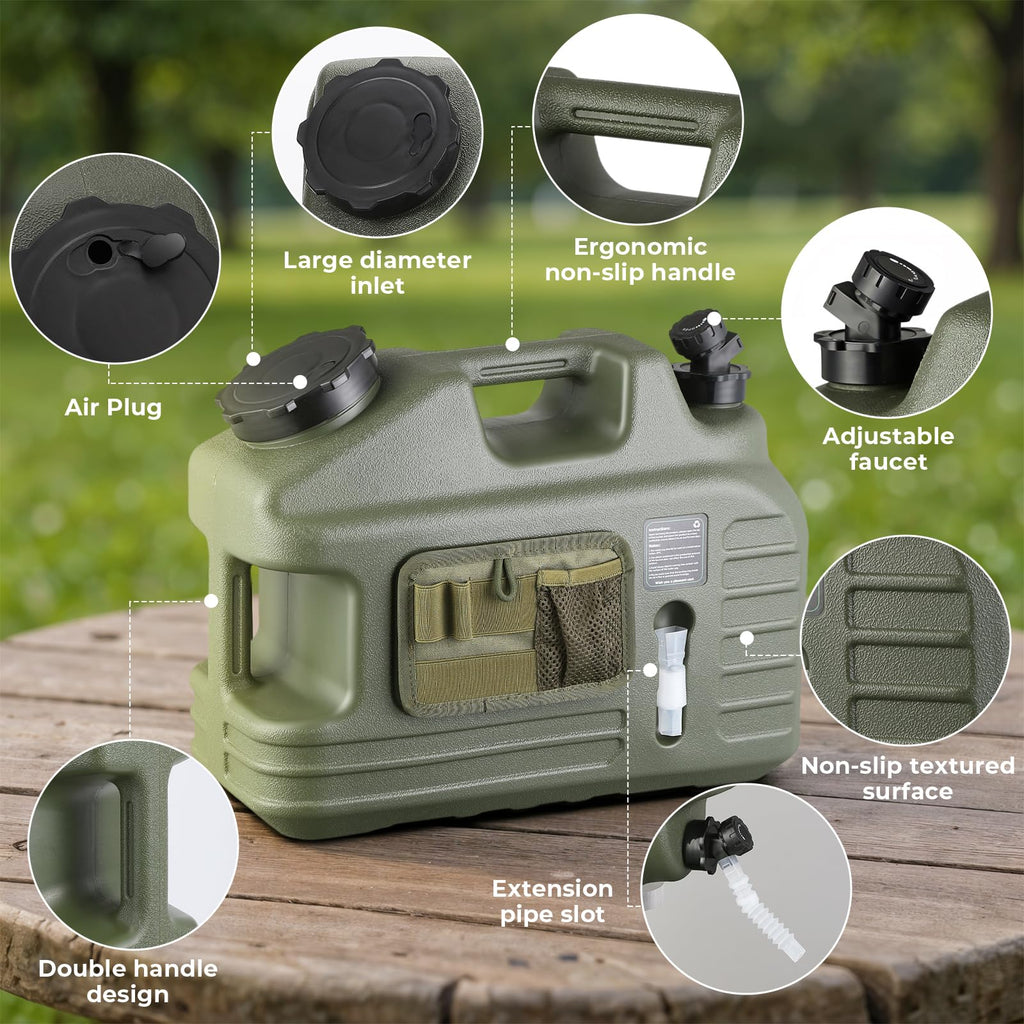 5 Gallon BPA Free Water Container with Spigot K110326