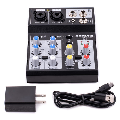 2-Channel Mixer with USB Interface O4890