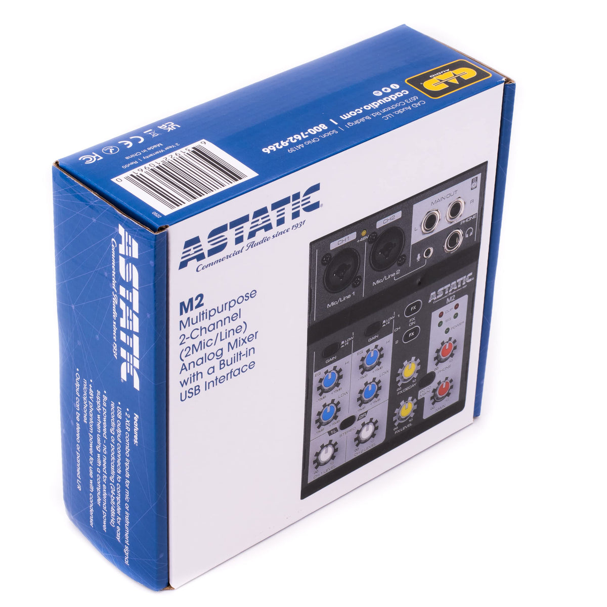 2-Channel Mixer with USB Interface O4890