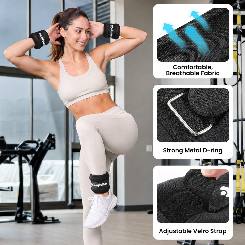 Ankle Weights 1 Pair with Adjustable Straps G922597