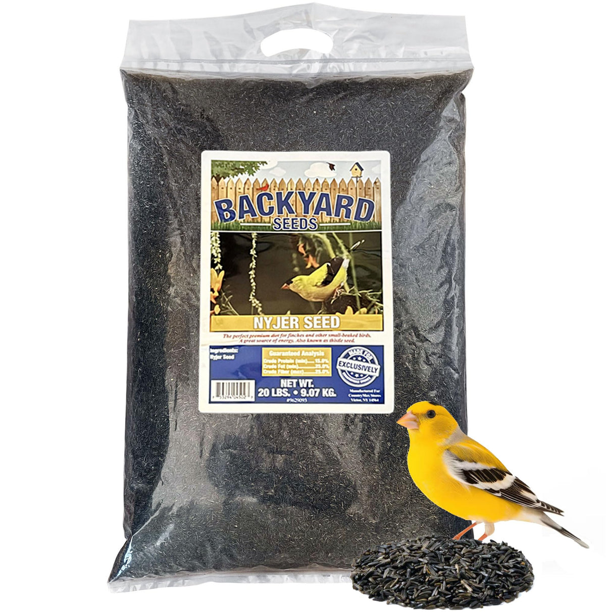 Nyjer Seed for Finches & Songbirds H889
