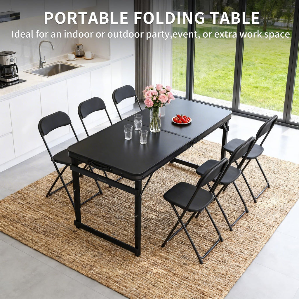 Folding Aluminum Camping Table X81245