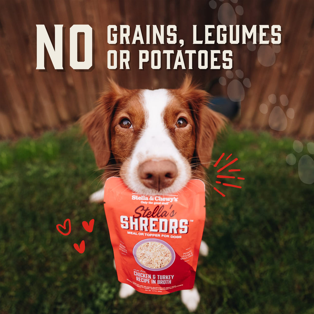 Chicken & Duck Dog Food Pouches 24 Pack 2.8 oz E7054