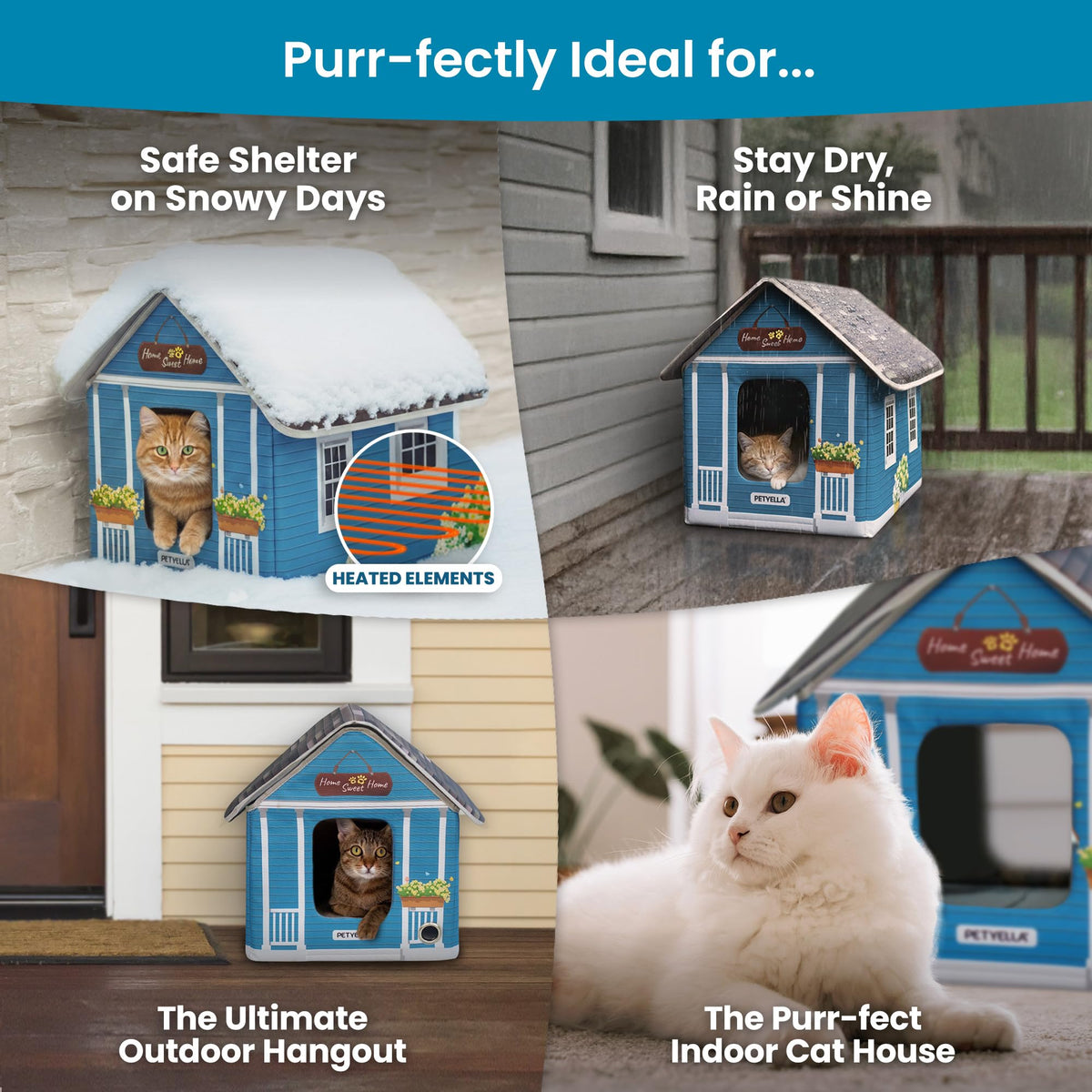 Heated Cat House N46820