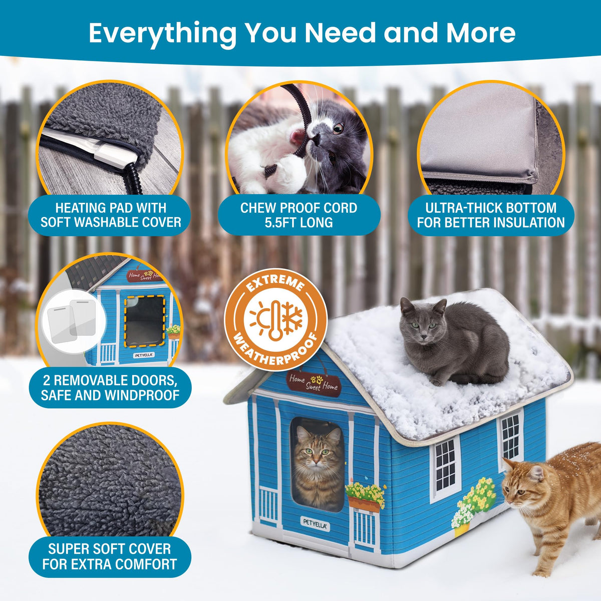 Heated Cat House N46820
