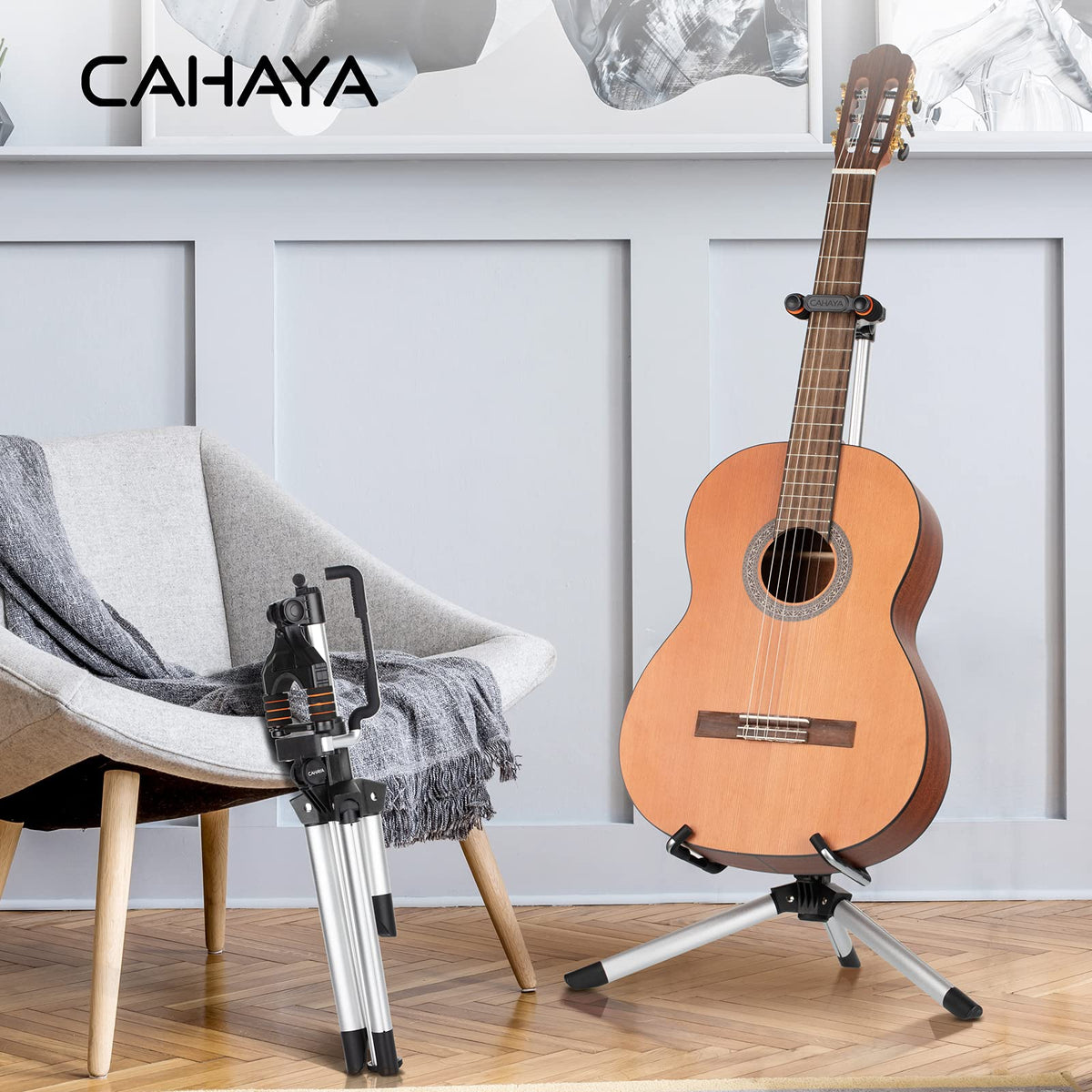 Adjustable Folding Guitar Stand C565424