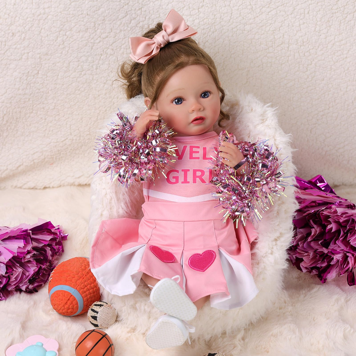4 Pcs Reborn Baby Doll Clothes Set R37758