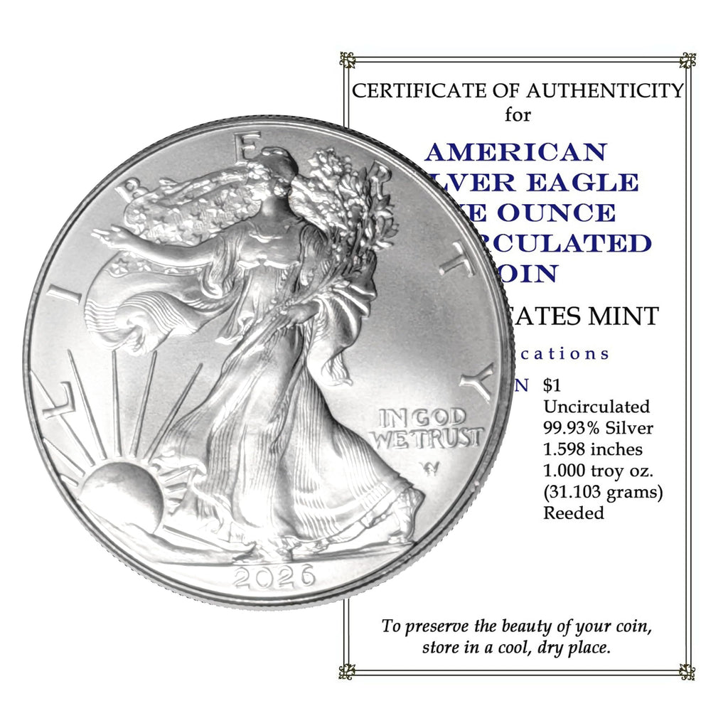 1 oz Silver Eagle Uncirculated H5436