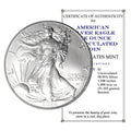 1 oz Silver Eagle Uncirculated H5436