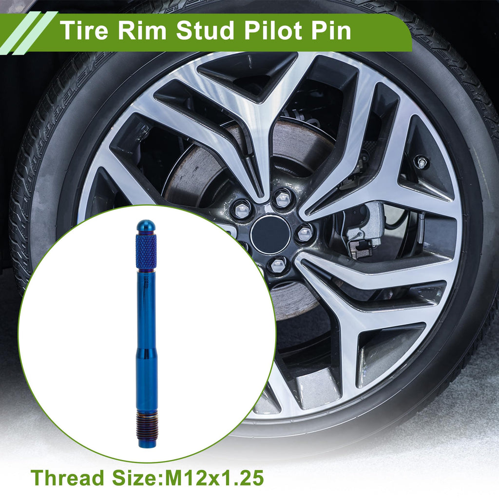M12x1.25 120mm Stainless Steel Wheel Alignment Pin T167