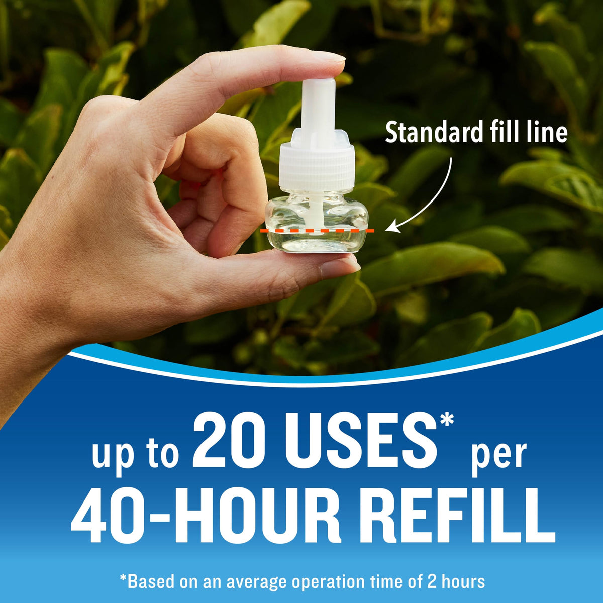 Mosquito Repellent 40-Hour Refill Pack of 12 A8668