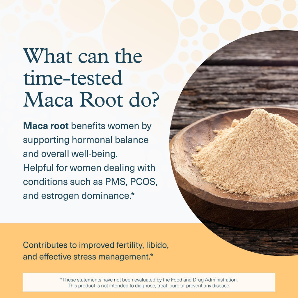 Maca Root 120 Vegetarian Capsules Q25938
